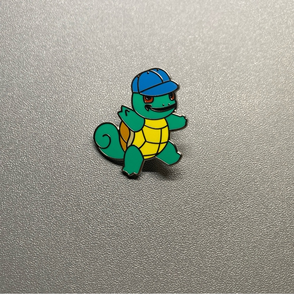 Amazon Employee Peccy Pin Pokémon Squirtle Funny Collectible Collection Smile